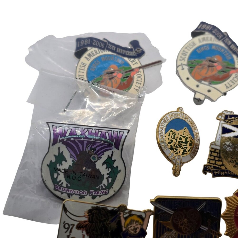 Scottish Highland Games Enamel Pin Lot Loch Norman Waxhaw Kings Mountain 17 - Picture 7 of 16
